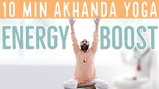 10 min Yoga for a Quick Energy Boost | Intermediate Yoga Class