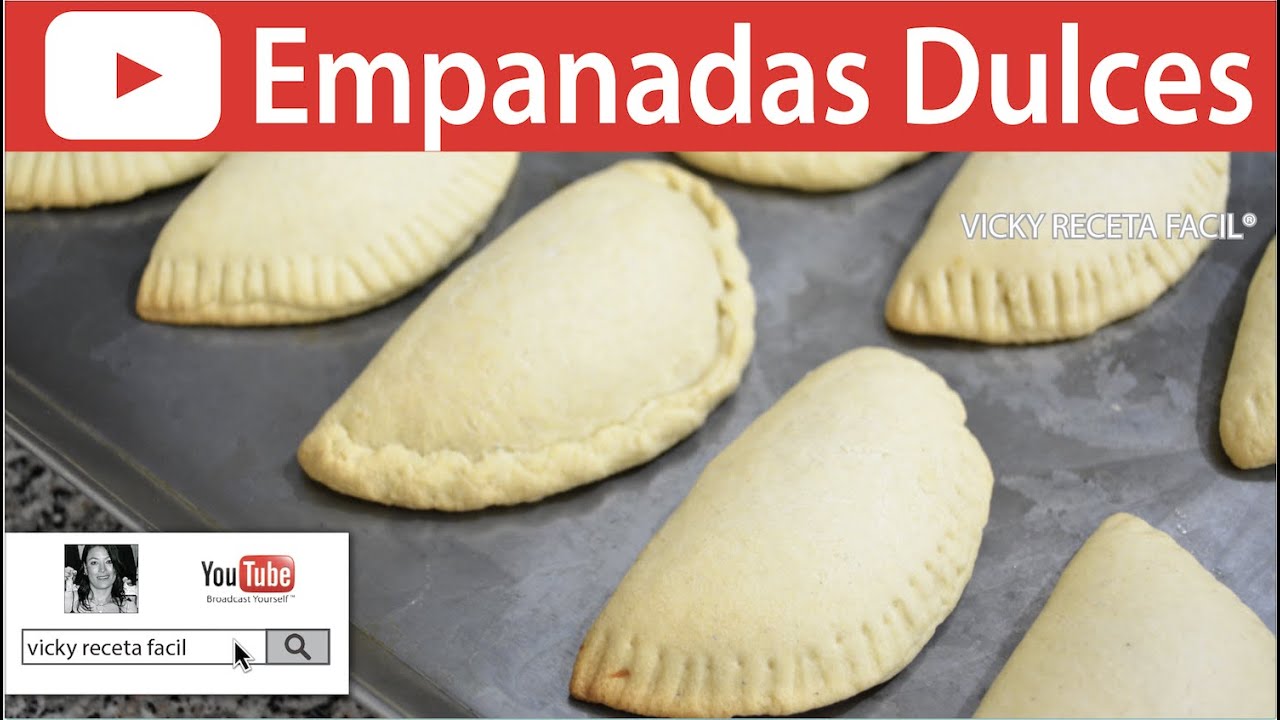 CÓMO HACER EMPANADAS DULCES | #VickyRecetaFacil | VICKY RECETA FACIL