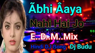 Abhi Aaya Nahi Hai Jo dj remix song E..D..M Mix dj Budu Hindi song NEW 2024