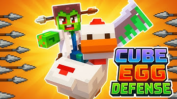 Cube Egg Defense Gameplay