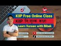 Day 1  kiip level test free online class demo class    lkwb