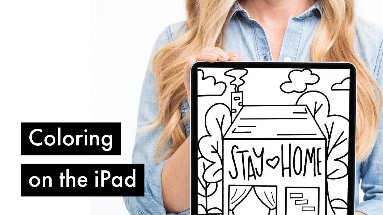 Download iPad Coloring | Procreate Coloring Pages - YouTube