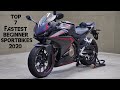 TOP 7 FASTEST BEGINNER SPORTBIKES 300-400CC 2020 FHD 1080p by AlwaysTopVideo