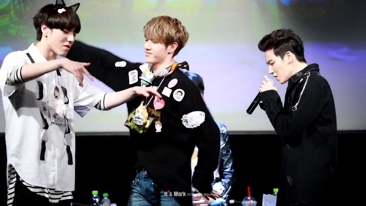 [FANCAM] 161013 일산팬싸인회 - Boom x 3 (Mark focus)