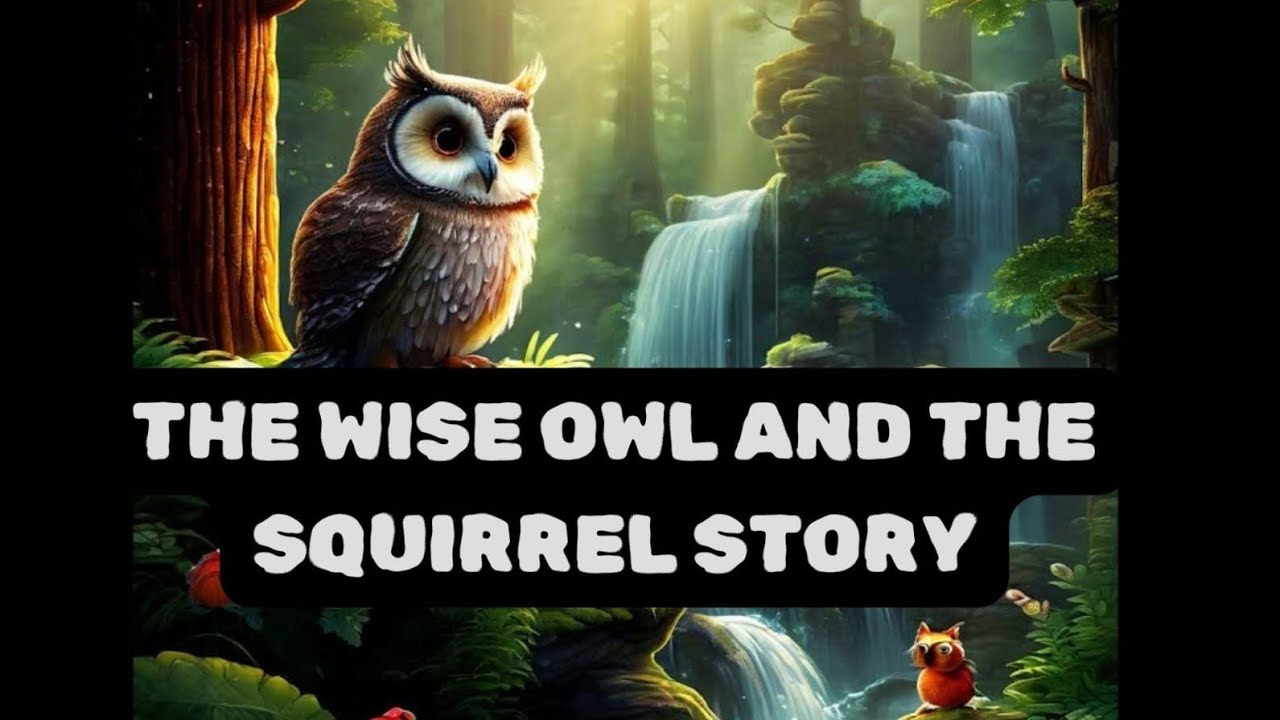 Kids Moral Story The Wise Owl and the Squirrel AI - YouTube
