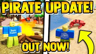 *NEW* PIRATE ISLAND UPDATE!! (out now) | Islands/Skyblock ROBLOX