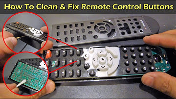 How to Fix & Clean Your Remote Control Buttons