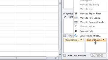 Học Excel Chuyên Nghiệp |Bài 15:Pivot Table:   Định dạng hiển thị cho giá trị thống kê # 4