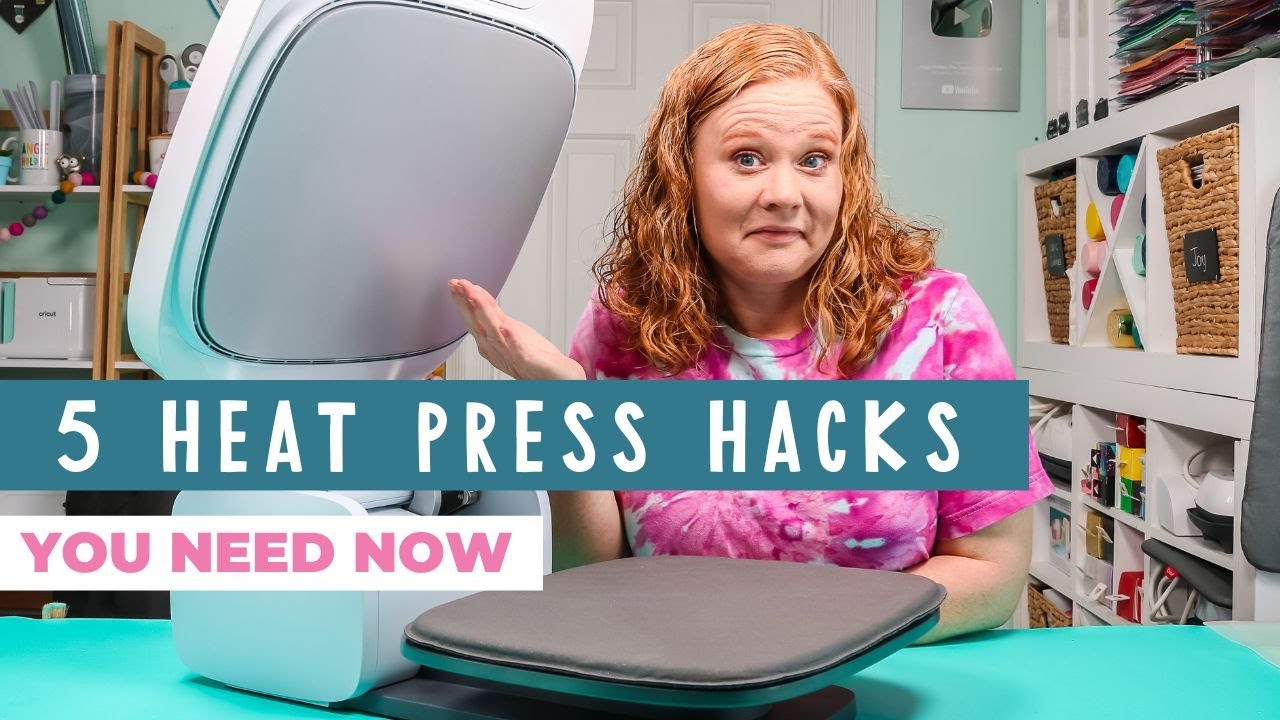 10 Heat Press Hacks You Need to Know!