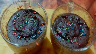 5 Minute Chocolate Mug Cake No Maida, No Egg, No Baking powder Easy and quick Mug Cake, Cupcake-