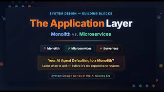 Application Layer: Monolith vs Microservices — When to Split and What It Actually Costs