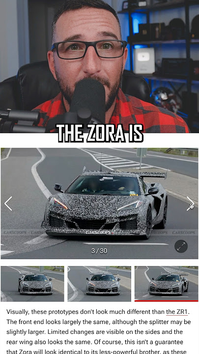 The C8 Corvette Zora is Real!