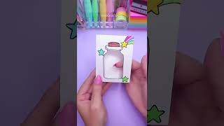 DIY Liquid Mini Notebook #shorts #diy #youtubeshorts #art #crafts #papercraft image