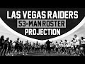 Las Vegas Raiders 53-MAN ROSTER Projection for 2020