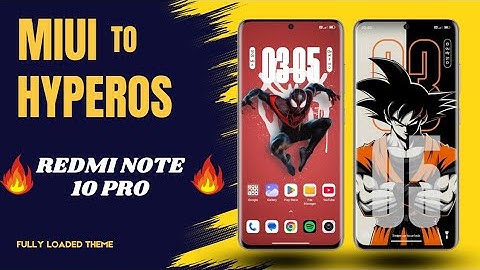 How to Convert Redmi Note 10 Pro from MIUI to HyperOS | Step-by-Step Tutorial | #miuithemes