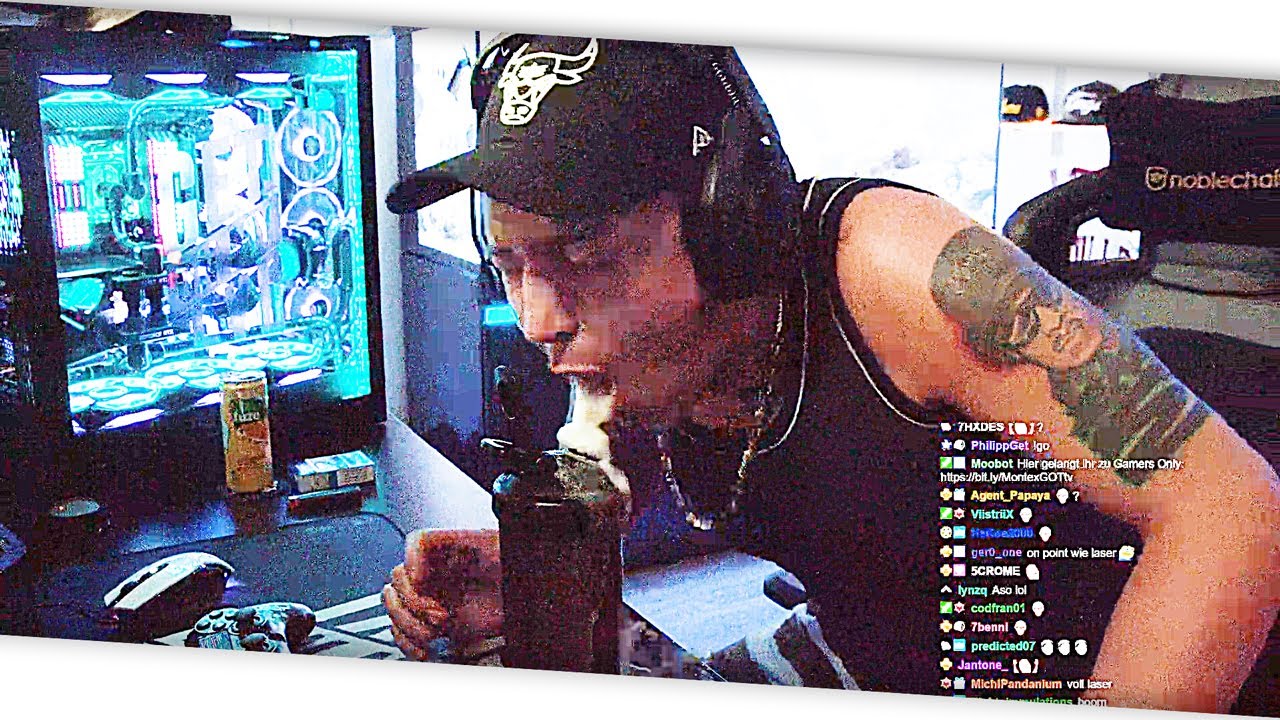 BOOSTER LÄUFT ÜBER!😂 Monte spuckt alles aus + Reaction🤣 MontanaBlack Clips