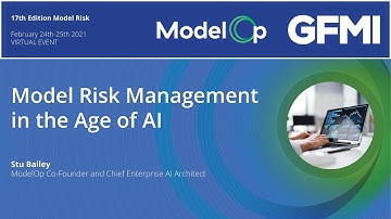 17th Edition Model Risk Virtual Conference | Keynote: Model Risk Management in the Age of AI