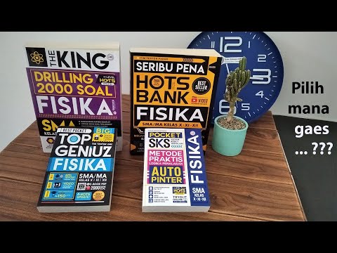Perbandingan 4 Buku FISIKA SMA | THE KING | SERIBU PENA | POCKET SKS | POCKET TOP GENIUZ