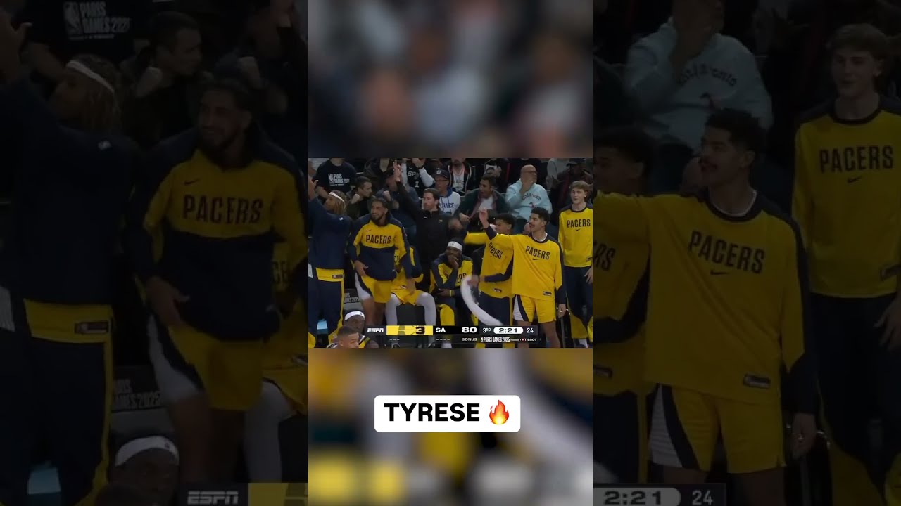 TYRESE HALIBURTON HEATING UP 