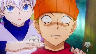 Killua vs 3 Brothers , Killua scary Everyone (English Sub)