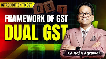 7. Framework of GST - Dual GST | CA Raj K Agrawal
