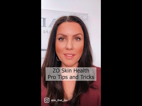 ZO Skin Health Pro Tips and Tricks