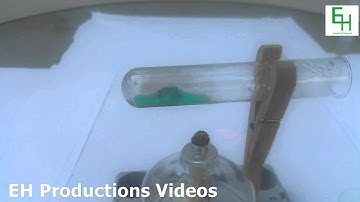 How to Make Copper Sulfate (From Copper Metal and Sodium Bisulfate)