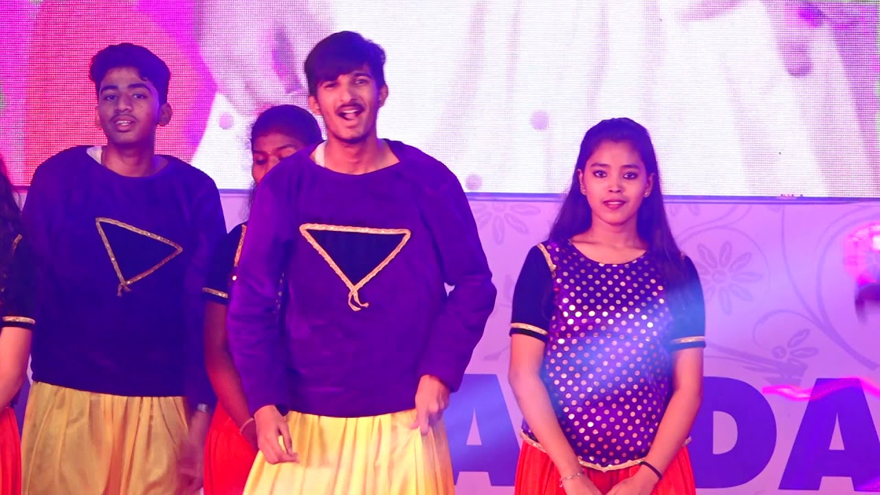 Annual Day 2019-20, Dance Medley by Class X Boys and Girls. - YouTube