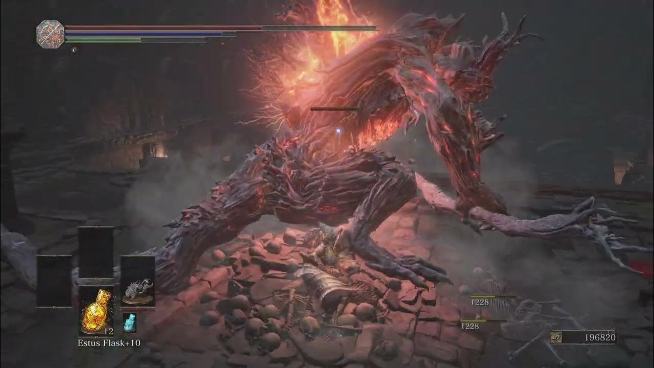 DS3 boss weapons vs bosses Fire Demon (Demons fist only) NG+3 YouTube