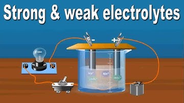 Strong and weak electrolytes | 11th Std | Chemistry | Science | CBSE Board | Home Revise