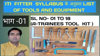 FITTER  TRADE SYLLABUS LIST OF TOOLS AND EQUIPMENT.SL NO-01  TO 18.NSQF LEVEL-4/ITI FITTER AIM screenshot 4