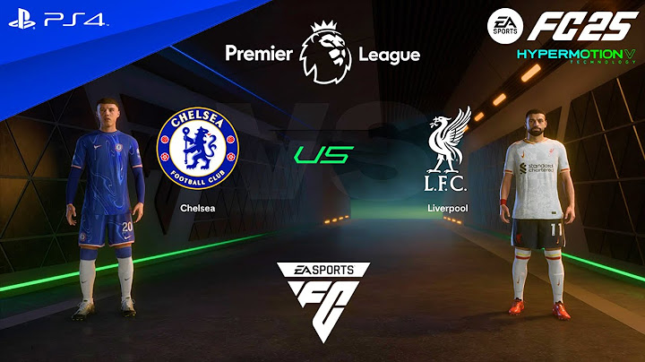 FC 25 PS4 - Chelsea vs Liverpool | Premier League 25/26