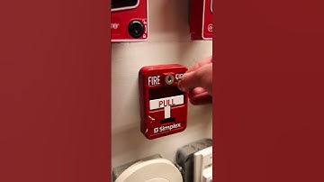 Voice Evacuation Fire Alarm System Test Sneak Peak! | #shorts