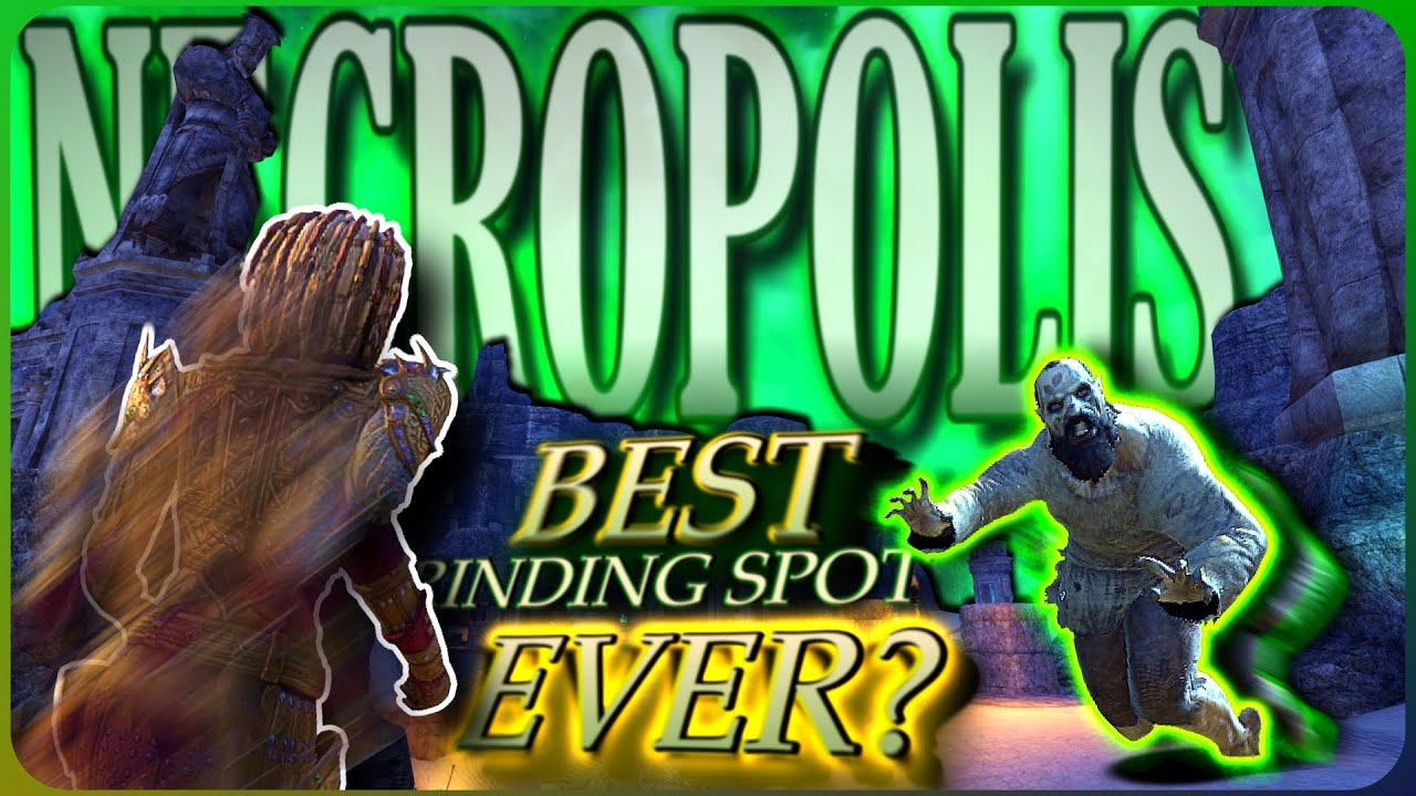 Некрополь Моталиона: лучшее место для фарма? | Руководство по заработку золота и прокачке в ESO