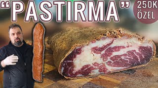 TURKISH PASTIRMA (TURKISH CURED SPICED BEEF) (How to Make your own Pastirma at Home)