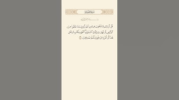 SURAH AL-AHQAF AYAT 4|٤|سورة الأحقاف آيت BY QARI MUHAMMAD IQBAL BIN AHMAD #quraan #quranic #quran