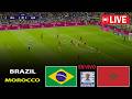 🔴Brazil vs Morocco Live | Today Football Match Live | World Cup 2026 | PES 21 Video Game Simulation
