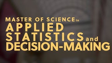 MS in Applied Statistics and Decision-Making