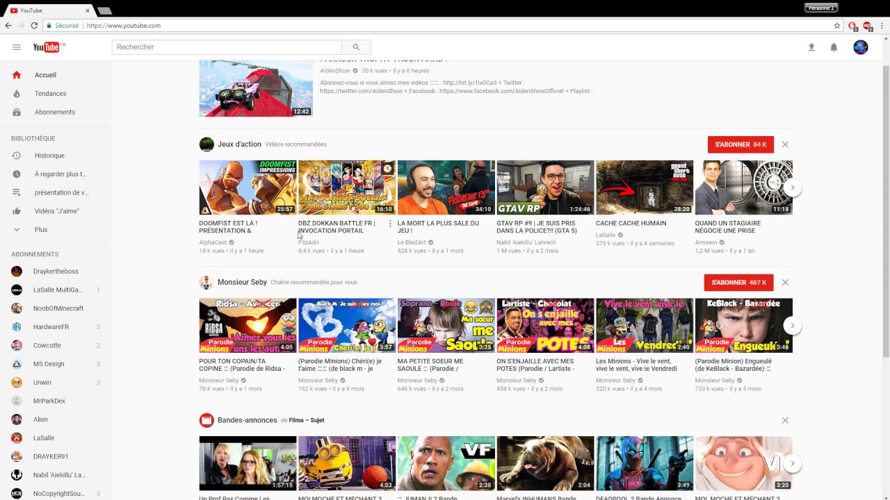 comment changer la version de son youtube - YouTube