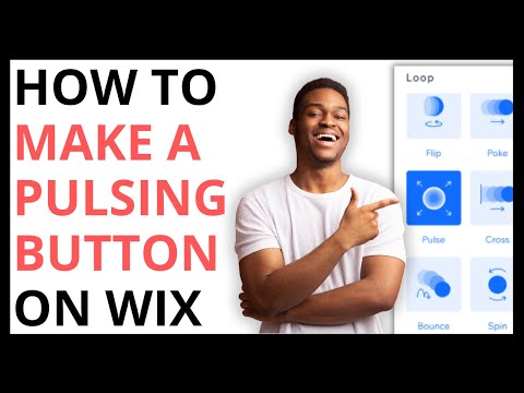 How to Make a Pulsing Button on Wix [QUICK GUIDE]
