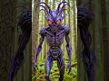 Forest of the unknown extraterrestrial beings