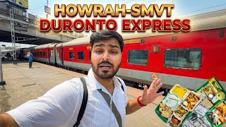 Howrah-SMVT Bengaluru Duronto Express Train Journey | Good or Bad? Full Honest Review 