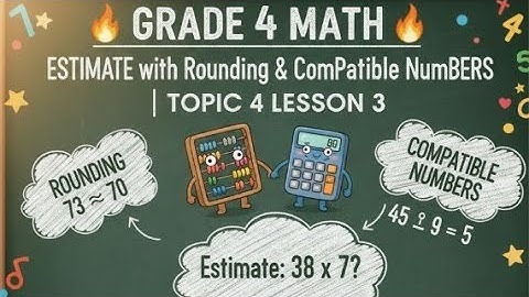 Wiskunde groep 4 🔥 Schatten met afronding en compatibele getallen | Onderwerp 4 Les 3