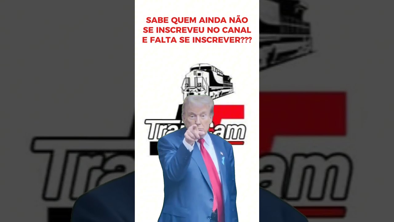 INSCREVAM-SE NO MAIOR CANAL DE TRENS AO VIVO DO BRASIL 