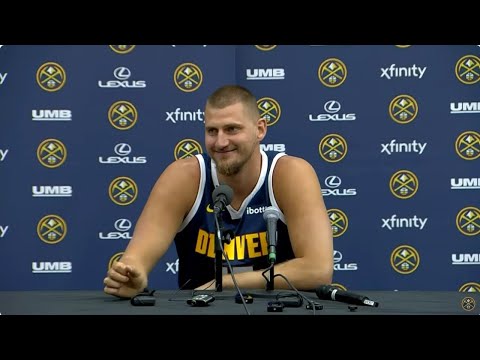 Nikola Jokic speaks at 2025 Media Day