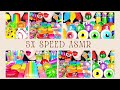 5X SPEED ASMR! 🍬 Rainbow Candy, Jelly Eyeballs & Edible Sports Balls Mukbang