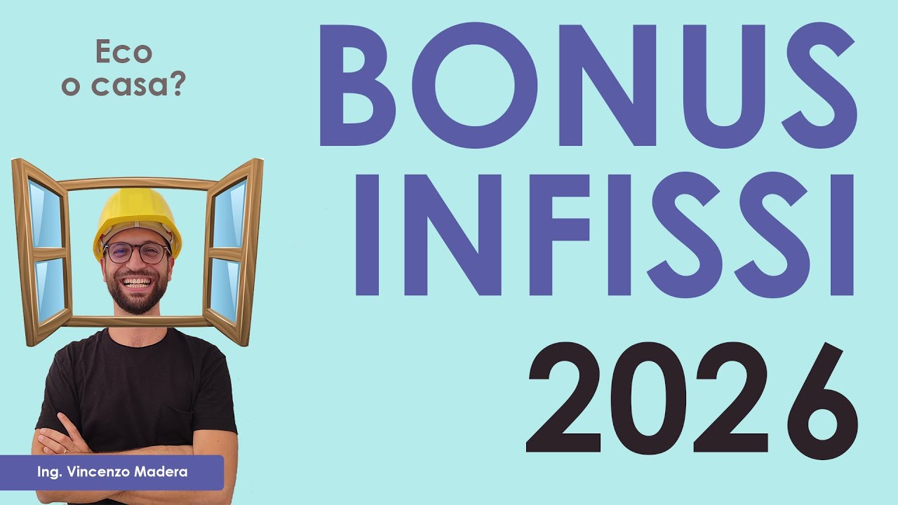 Bonus infissi: guida 2026 su finestre e portoncini. Focus su quale bonus scegliere