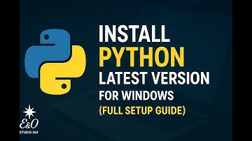 How to Install the Latest Python Version on Windows 10/11 | Step by Step Tutorial ✅