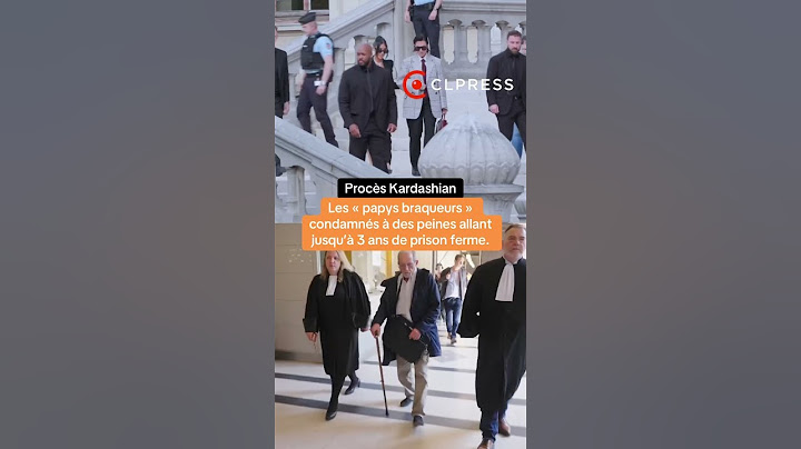Procès Kardashian: Les « papys braqueurs » condamnés à des peines jusqu’à 3 ans de prison ferme