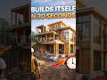 Modern House Construction Timelapse (Satisfying). #shorts #satisfying #viralshorts #ytshorts
